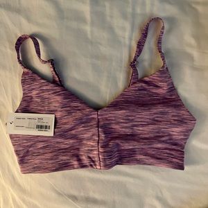 Outdoor Voices Freeform Flow Bralette Hyacinth